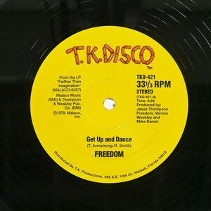 米 FREEDOM/GET UP AND DANCE/T.K.DISCO TKD421 12