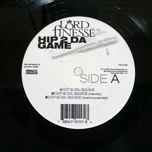 米 LORD FINESSE/HIP 2 DA GAME NO GIMMICKS/PENALTY RECORDINGS PRV0157 12