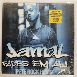 米 JAMAL/FADES EM ALL (PETE ROCK REMIX)/ROWDY 75444350561 12の画像1