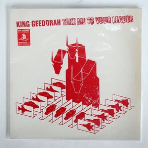 KING GEEDORAH/TAKE ME TO YOUR LEADER CHA-CHA-CHA THE MAN WITH THE GREEN MUSTACHE/BIG DADA BD051 LPの画像1