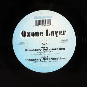 OZONE LAYER/PLANETARY DETERIORATION/INTERNATIONAL DEEJAY GIGOLO GIGOLO36 12