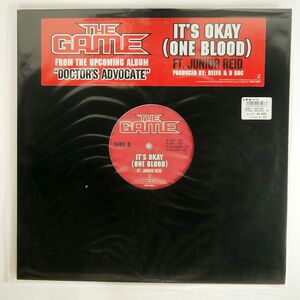 米 GAME/IT’S OKAY (ONE BLOOD)/GEFFEN GEFR118891 12