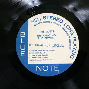 BUD POWELL/AMAZING BUD POWELL, VOL. 4 - TIME WAITS/BLUE NOTE BST81598 LPの画像2