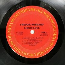 FREDDIE HUBBARD/LIQUID LOVE/COLUMBIA PC33556 LP_画像2