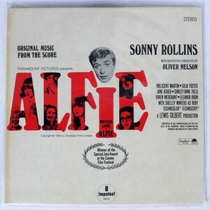 SONNY ROLLINS/ORIGINAL MUSIC FROM THE SCORE "ALFIE"/IMPULSE A9111 LP