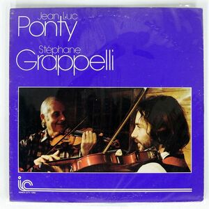 米 JEAN-LUC PONTY, STEPHANE GRAPPELLI/PONTY GRAPPELLI/INNER CITY IC1005 LP