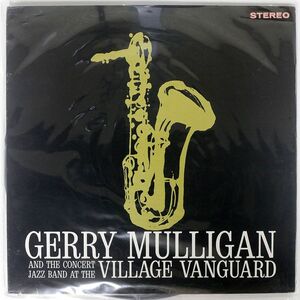 米 ジャンク GERRY MULLIGAN & THE CONCERT JAZZ BAND/AT THE VILLAGE VANGUARD/VERVE V68396 LP