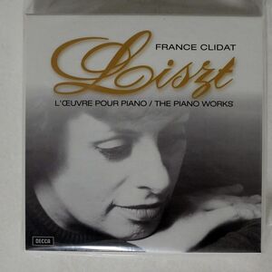 紙ジャケ FRANCE CLIDAT/LISZT: THE PIANO WORKS/DECCA 476 4035 CD