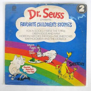MARVIN MILLER/DR. SEUSS PRESENTS...FAVORITE CHILDREN’S STORIES/RCA CAMDEN CXS9029 LP