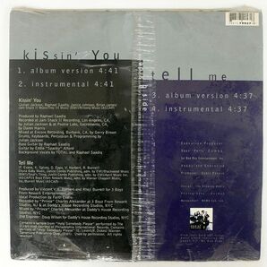 米 未開封 TOTAL/KISSIN’ YOU / TELL ME/BAD BOY ENTERTAINMENT 7861279057 LPの画像2