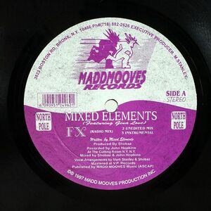 MIXED ELEMENTS/FX/MADD MOOVES RECORDS MM-101 12