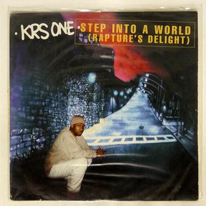 英 KRS ONE/STEP INTO A WORLD (RAPTURES DELIGHT)/JIVE JIVET411 12