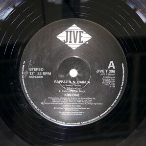 英 KRS ONE/RAPPAZ R. N. DAINJA/JIVE JIVET396 12の画像2