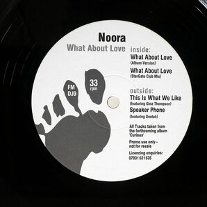 NOORA/WHAT ABOUT LOVE/FEETMOVE MUSIC ENTERTAINMENT FM DJ9 12の画像2