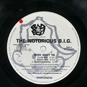 米 NOTORIOUS B.I.G./WHO SHOT YA 10 CRACK COMMANDMENTS/BAD BOY ENTERTAINMENT BBDP9298 12の画像2