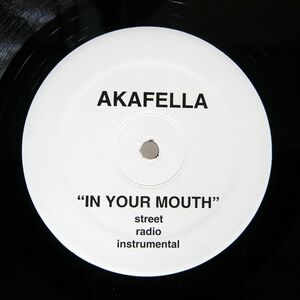 英 AKAFELLA/IN YOUR MOUTH IN THE WORLD/STRESS ENTERTAINMENT NONE LP