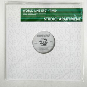 STUDIO APARTMENT/WORLD LINE EP01 - TIME/NEW WORLD NWR3101 12の画像1