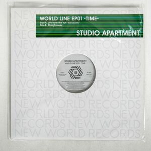 STUDIO APARTMENT/WORLD LINE EP01 - TIME/NEW WORLD NWR3101 12