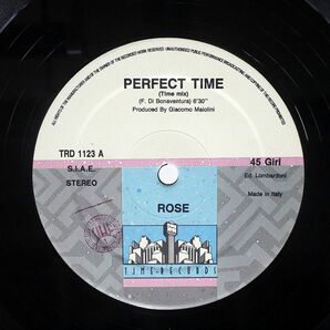 ROSE/PERFECT TIME/TIME RECORDS TRD 1123 12の画像1