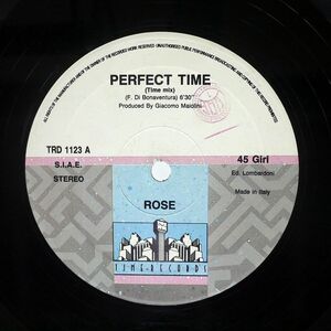 ROSE/PERFECT TIME/TIME RECORDS TRD 1123 12