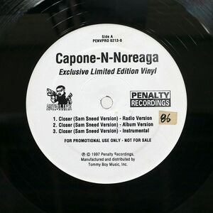 米 プロモ CAPONE -N- NOREAGA/CLOSER (SAM SNEED VERSION)/PENALTY RECORDINGS PENVPRO02130 12