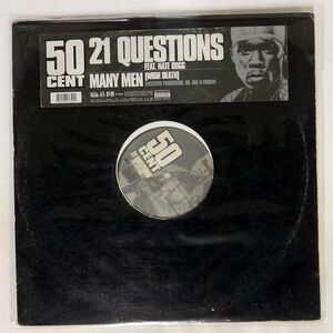 米 50 CENT/21 QUESTIONS MANY MEN [WISH DEATH]/INTERSCOPE INTR109351 12