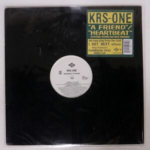 米 KRS ONE/A FRIEND HEARTBEAT/JIVE 01241424741 12