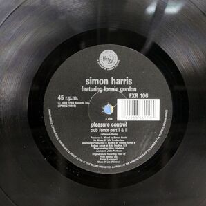 SIMON HARRIS/I’VE GOT YOUR PLEASURE CONTROL CLUB REMIX PARTS &/FFRR FXR 106 12の画像2