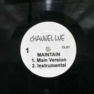 米 ブート CHANNEL LIVE/MAINTAIN/NOT ON LABEL CL01 12