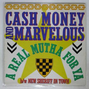 米 CASH MONEY & MARVELOUS/A REAL MUTHA FOR YA NEW SHERIFF IN TOWN/SLEEPING BAG SLX40145 12