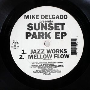 MIKE DELGADO/SUNSET PARK EP/TNT RECORDS TNT-42 12の画像2