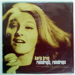 KARIN KROG/RAINDROPS, RAINDROPS/CRIPPLED DICK HOT WAX! CDHW 81 LP