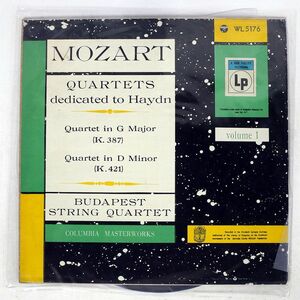 JOSEPH ROISMAN/MOZART : QUARTETS DEDICATED TO HAYDN VOLUME 1/COLUMBIA MASTERWORKS WL5176 LP