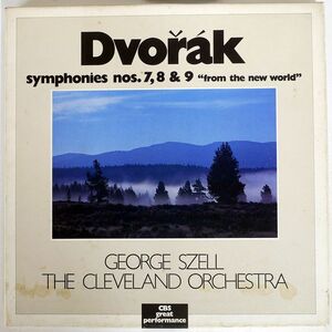 ジョージセル/DVORAK SYMPHONY NO.7 IN D MINOR, OP. 70/CBSSONY 45AC1760 LP