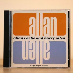ALLAN VACHE/ALLAN AND ALLEN/NAGEL HEYER NAGEL-HEYER CD 074 CD □
