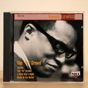 RAMSEY LEWIS/THE IN CROWD/CHARLY CDCD 1103 CD □