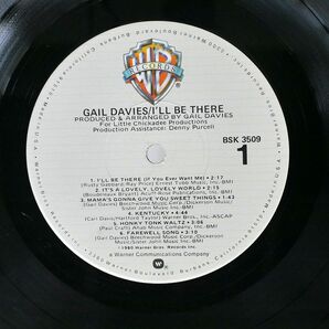 GAIL DAVIES/I’LL BE THERE/WARNER BROS. BSK3509 LPの画像2