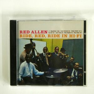 HENRY RED ALLEN’S ALL STARS/RIDE, RED, RIDE IN HI-FI/RCA 74321 36404 2 CD □