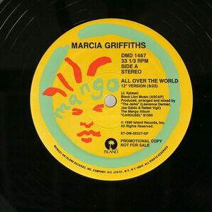 MARCIA GRIFFITHS/ALL OVER THE WORLD/ISLAND DMD1467 12の画像2