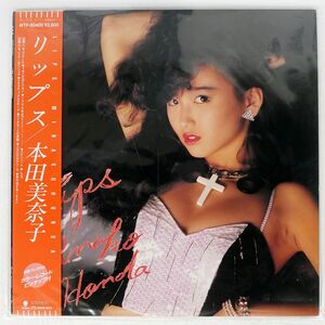 帯付き 本田美奈子/リップス/EASTWORLD WTP90405 LP