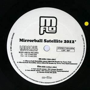 M-FLO/MIRRORBALL SATELLITE 2012 TOO MUCH SENSE/LABSOUL LSR007 12の画像2
