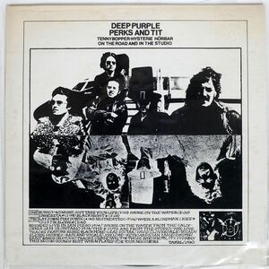 米 ブート DEEP PURPLE/PERKS AND TIT/THE AMAZING KORNYFONE RECORD LABEL TAKRL1930 LP