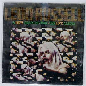 米 LEON RUSSELL & NEW GRASS REVIVAL/LIVE ALBUM/PARADISE PAK3532 LP