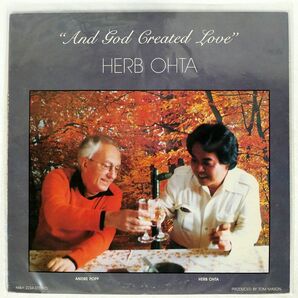 米 HERB OHTA/AND GOD CREATED LOVE/MH 2234 LPの画像1