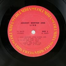米 JOHNNY WINTER AND/LIVE/COLUMBIA PC30475 LP_画像2