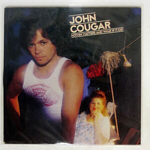 米 JOHN COUGAR MELLENCAMP/NOTHIN’ MATTERS AND WHAT IF IT DID/RIVA RVL7403 LP