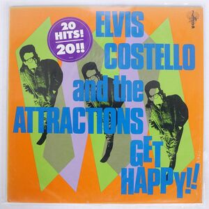 米 ELVIS COSTELLO/GET HAPPY/COLUMBIA JC36347 LP