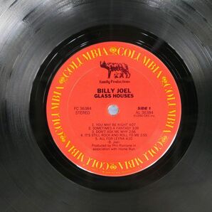 米 BILLY JOEL/GLASS HOUSES/COLUMBIA FC36384 LPの画像2