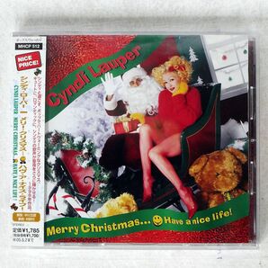 CYNDI LAUPER/MERRY XMAS...HAVE A NICE LIFE/EPIC[ MHCP512 CD □の画像1