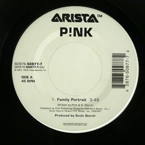 P!NK/FAMILY PORTRAIT/ARISTA 82876509777 7 □